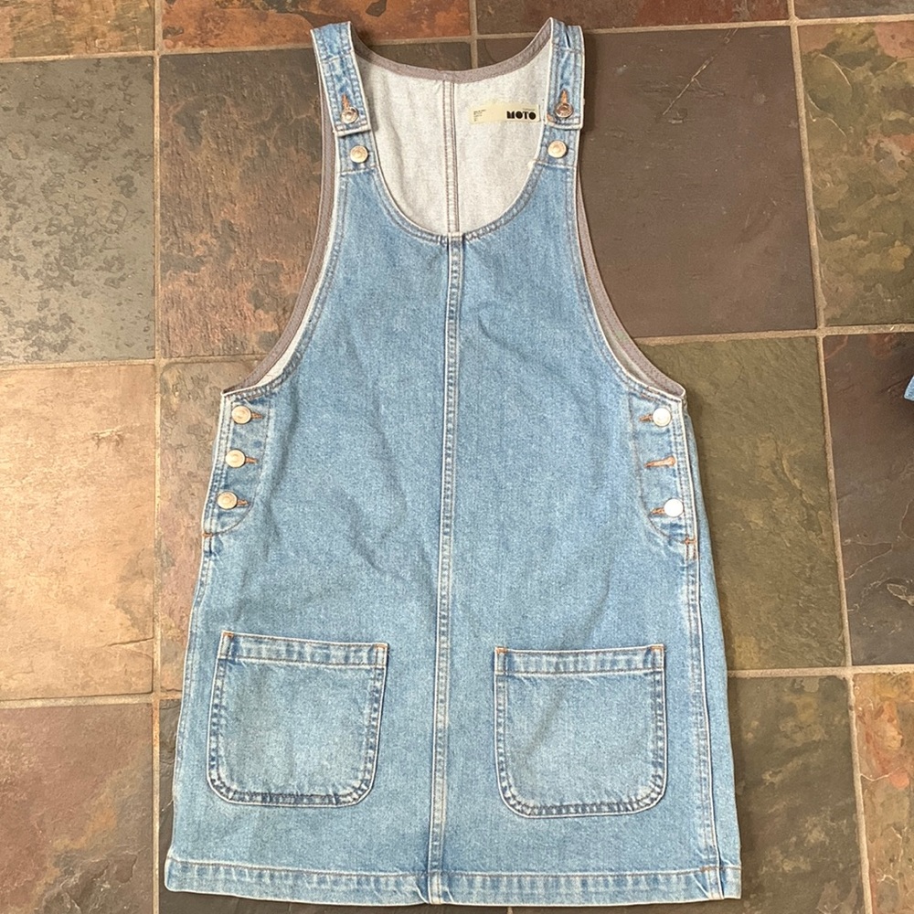 Denim top shop dress